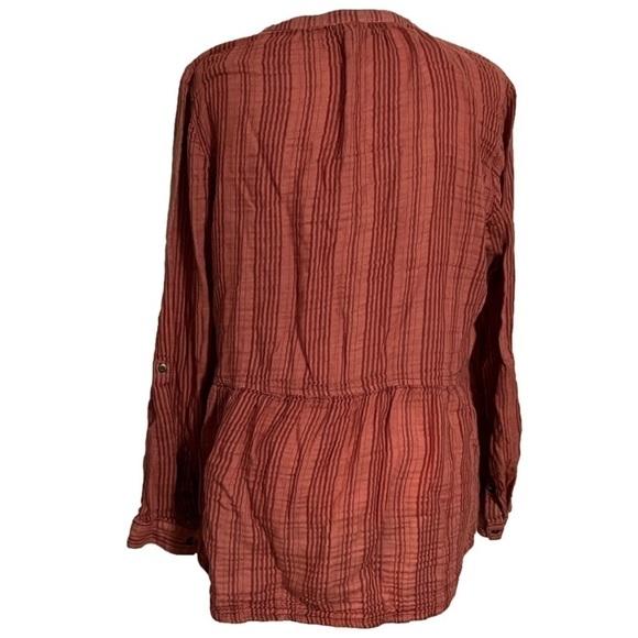 VINTAGE America Corset Front Long Sleeve Missy Women’s (Sz L) - Picture 4 of 14